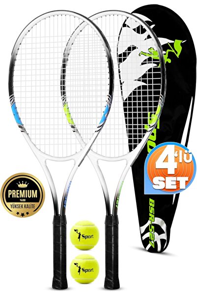 Genel Markalar Deluxe 27 İnç Tenis Raketi Çantalı Yetişkin Tennis Racket L2 6...