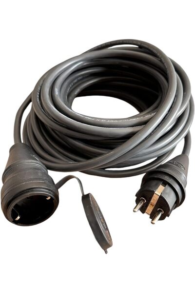 Hepta Collection Evden Elektrikli Araba Şarj Uzatma Kablosu Topraklı100 Bakır...