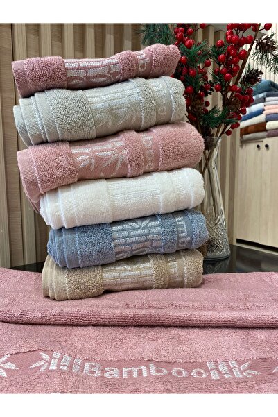 Bamboo 6’LI Bambu El-Yüz Havlusu