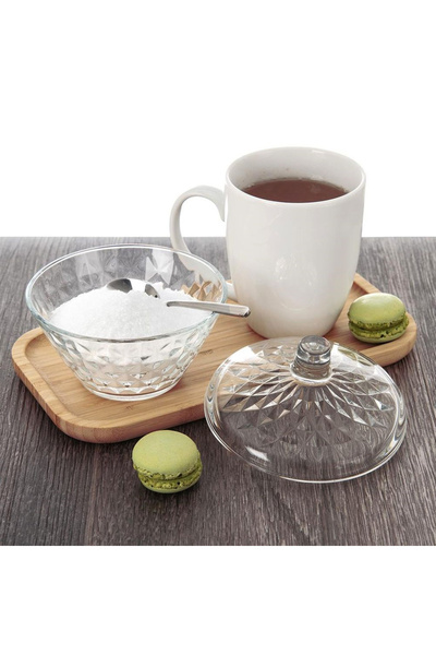 shumee Glass sugar bowl 330 ml