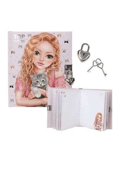 Top Model Topmodel Locked Diary