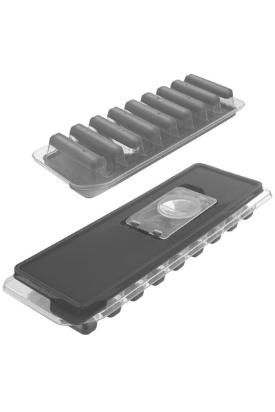 Orion Formă de silicon pentru cuburi de gheață cu capac 26,5x9,5 cm