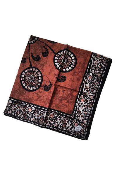 AkbalYazma Pure Cotton Silk Writing Red