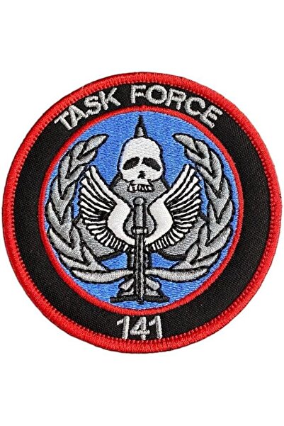 Genel Markalar Task Force 141 Oyun Peçi Arma Patch 8 Cm