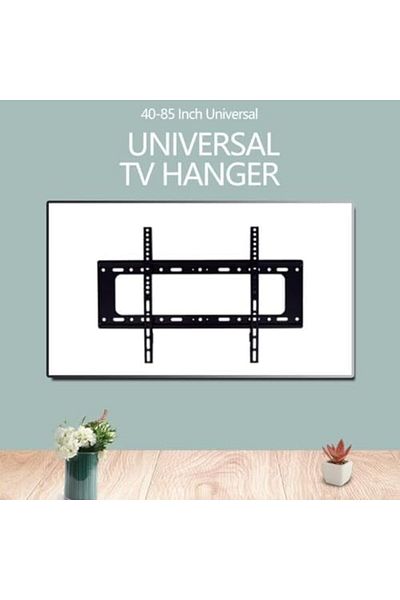 Shopi NEW TV Wall Mount for TVs Up to 85" - Holds Your TV Only 1.25" from The Wall - Big Hardware Assortme