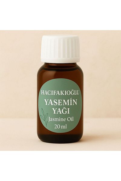 HACIFAKIOĞLU Jasmine Oil 20 ml - (Aura Booster and Energy Booster) - Jasmine Oil 20 ml