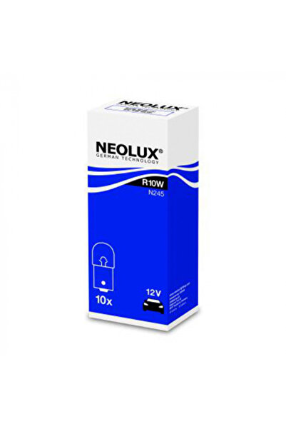 NEOLUX Set 10 becuri auxiliare 12V R10W Ba15S
