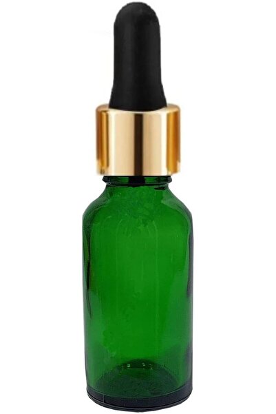 Genel Markalar Alsun 10 Adet 30 Ml Altın Renk Amber Damlalık Şişe