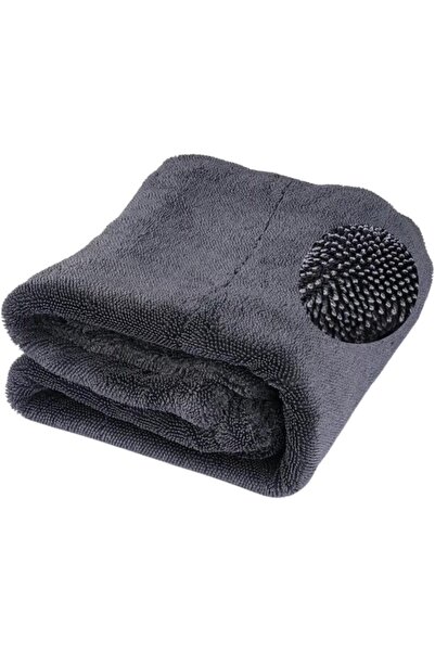 coofbe Profesyonel 40x60cm 1200GSM Ultra Kalın Mikrofiber Araç Kurulama Havlu...