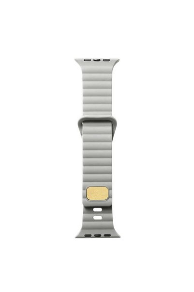 Ummeslem Apple Watch Ultra 49mm için uyumlu KRD-73 Silikon Kordon Kayış