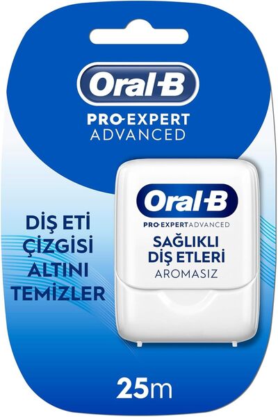 Hype Store Pro-Expert Gelişmiş Mumlu Diş İpi - Sağlıklı Diş Etleri - 25 M