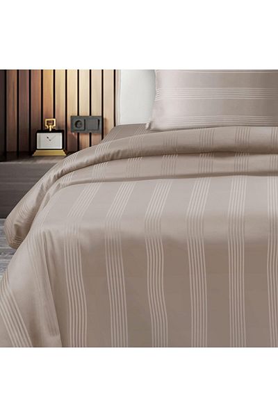 Billerbeck Double bed linen set, Billerbeck, 3 pieces, Reka, cappuccino
