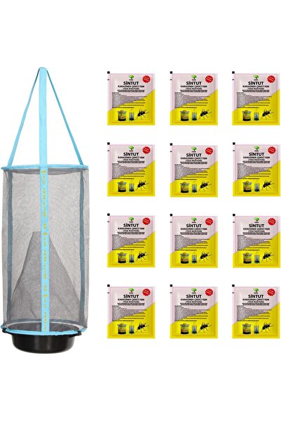 Genel Markalar 1 FLIES INN LITE Karasinek Tuzağı ve 10 adet 25gr çekici yem