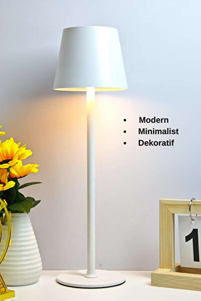 welcomein Şarjlı Dokunmatik Masa ve Gece Lambası Dekoratif