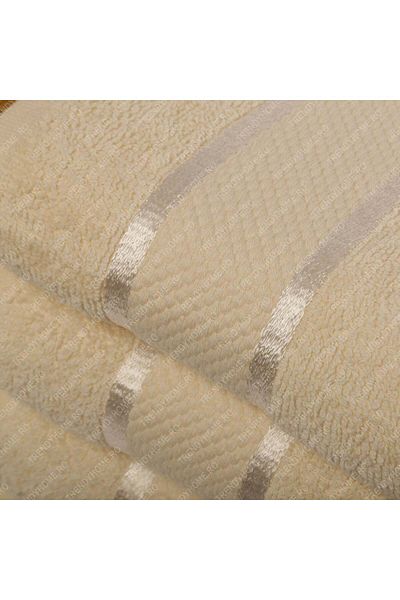 trendyhome Set of 11 Hand/Face/Body Towels, 100% Cotton, Light Beige, 400g/m², ST12205