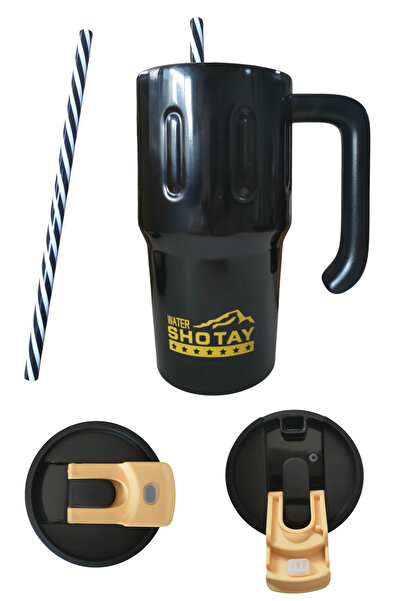 GLANCE كوب شوتاي ستانلس ستيل أسود 600 مل. ST-8169