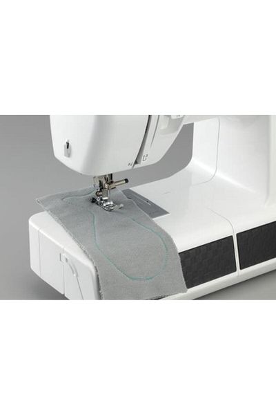 Brother HF37 Sewing Machine, 37 Stitches (White-Black)