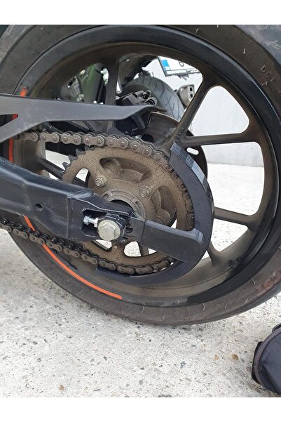 Genel Markalar CF MOTO SR250, NK250 Zincir Koruma Aparatı, Çelik ve Plastik, ...