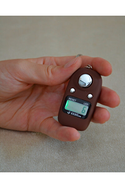 Bilenler عداد ذكريات رقمي مع سلسلة مفاتيح - مع ضوء ومفتاح إعادة الضبط |   لون...