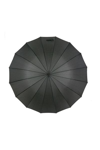 divendi-ro Rain Umbrella, Automatic with Stick Handle, polyester, 93cm, black