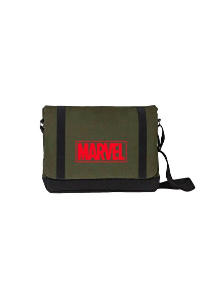 Z zepplin Поштова сумка Marvel з логотипом у кольорі хакі