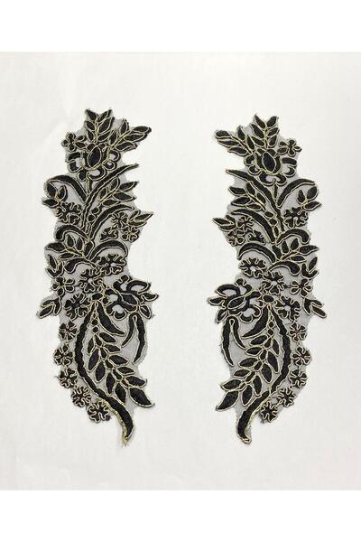 karantuhafiye Guipure Applique / Glitter Applique / Set of 2