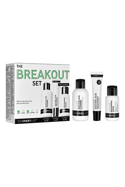 THE INKEY LIST The Breakout Set - Skin Care Set 60ml + 15ml + 30ml
