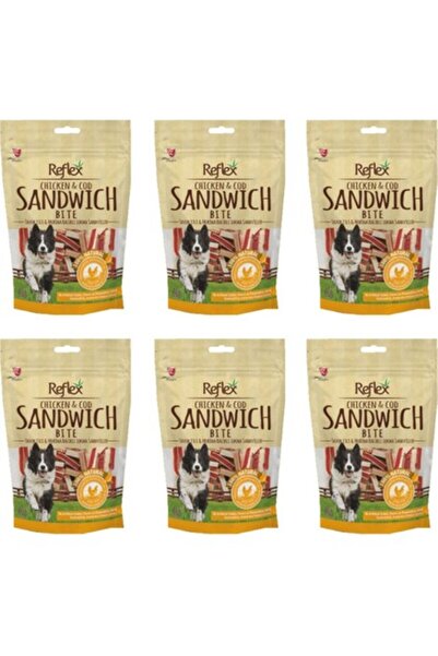 Reflex Ördekli Çubuk Sandviç Köpek Ödülü 80 gr 6 Adet