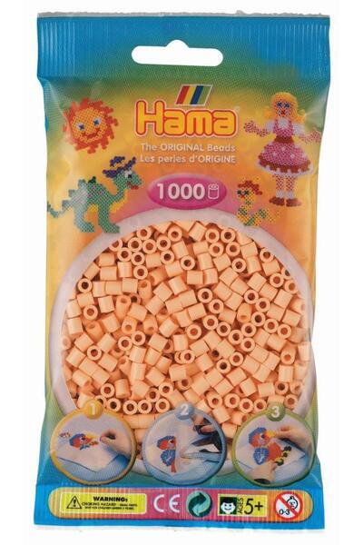 Hama Midi Boncuk 1000'lik - Somon Rengi (Açık Ten Rengi)