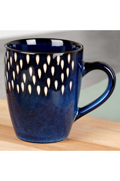 shumee Navy blue ceramic mug 350 ml