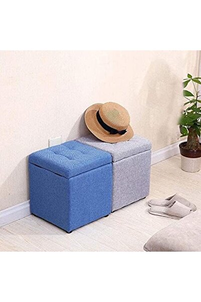 Generic FFD Ottoman Storage Foot Stool - Multifunction Bench Seat With Footrest and Toy Box - Shoe Bench