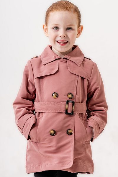 Verscon Girls & Boys Belted Trench Coat 3 - 8 Years