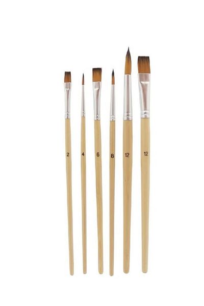 Roco Synthetic Brush Set – Versatile Brushes for Painting & Art