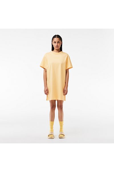 Lacoste Oversized Short Sleeved Jersey Dress - EF7287-00-IT7