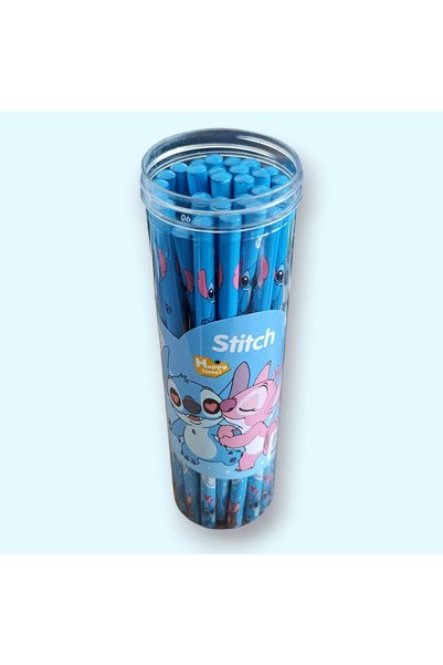 Gekan Stitch Character Patterned Pencil 4 Pcs