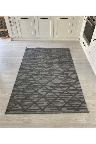 Just Arte Bohem Sisal Modern Tozumaz Salon Halısı Dekoratif Muftak Halısı Mod...