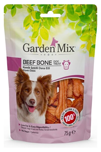 Gardenmix Garden Mix Kemik Şekilli Dana Etli Köpek Ödülü 75 gr