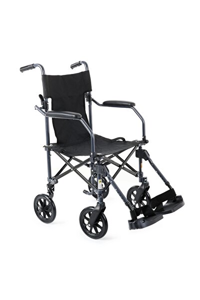 Comfort Plus Transfer Portatif Tekerlekli Sandalye | Katlanabilir, Çantalı ve...
