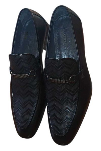 oktay kundura Men's Classic Leather Strapless Buckle Detail Microlight Handcrafted S1476 Shoes