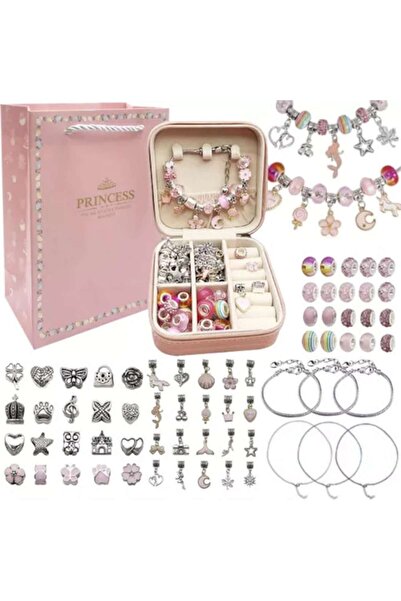 KRUZZEL Kit de confectionat bratari, multicolor