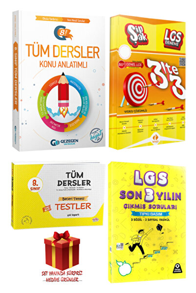 Gezegen Yayıncılık 8. Sınıf Tüm Dersler Konu Anlatımlı+ Editör Beceri Temelli...