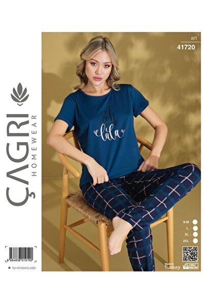 MASSİMO CALZE SET DE PIJAMĂ MILAN CU MÂINI SCURTĂ PENTRU FEMEI