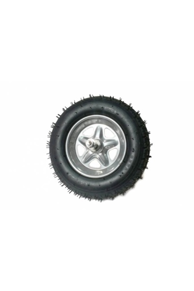 divendi-ro Wheelbarrow wheelbarrow Little Farmer 3.50-8 gray rim with axle