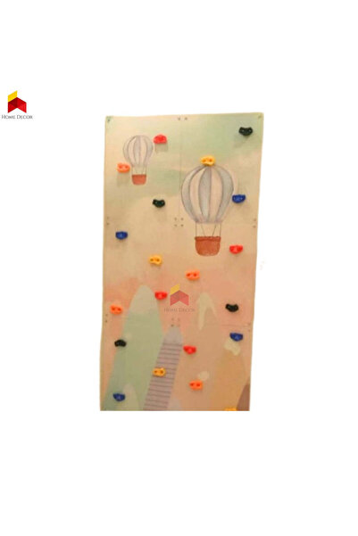 Home Decor Climbing Wall Hot Air Balloon Themed | Single Panel