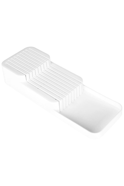 shumee Knife drawer organizer, white, 39x14.5x7.5 cm