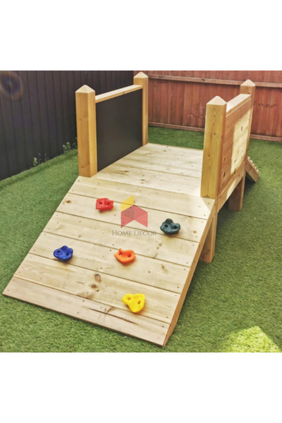 Home Decor Outdoor Climbing And Ladder Panel Bridge For Kids