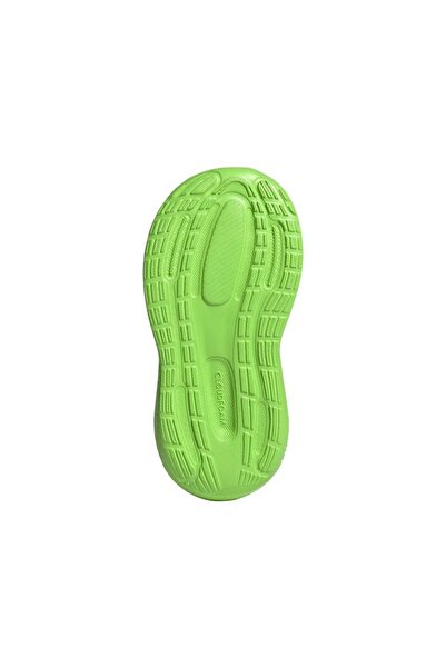 adidas Green Baby Running Shoes Runfalcon 5 Iron Hulk El I Jr4932
