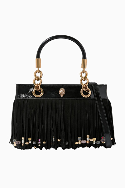 Kurt Geiger Square Kensington Fringe Bag, Günlük Şıklığınızı Yükselten Bohem ...