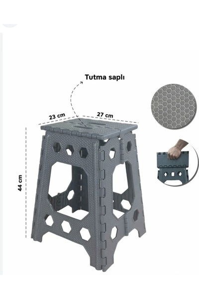 Sefer Ayakkabı Katlanır Plastik tabure Plastik tabure kamp taburesi