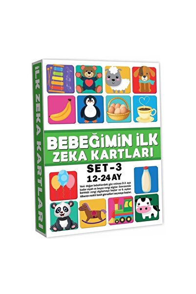 Diytoy Eğitici Kartlar 12-24 Ay Zeka Kartları